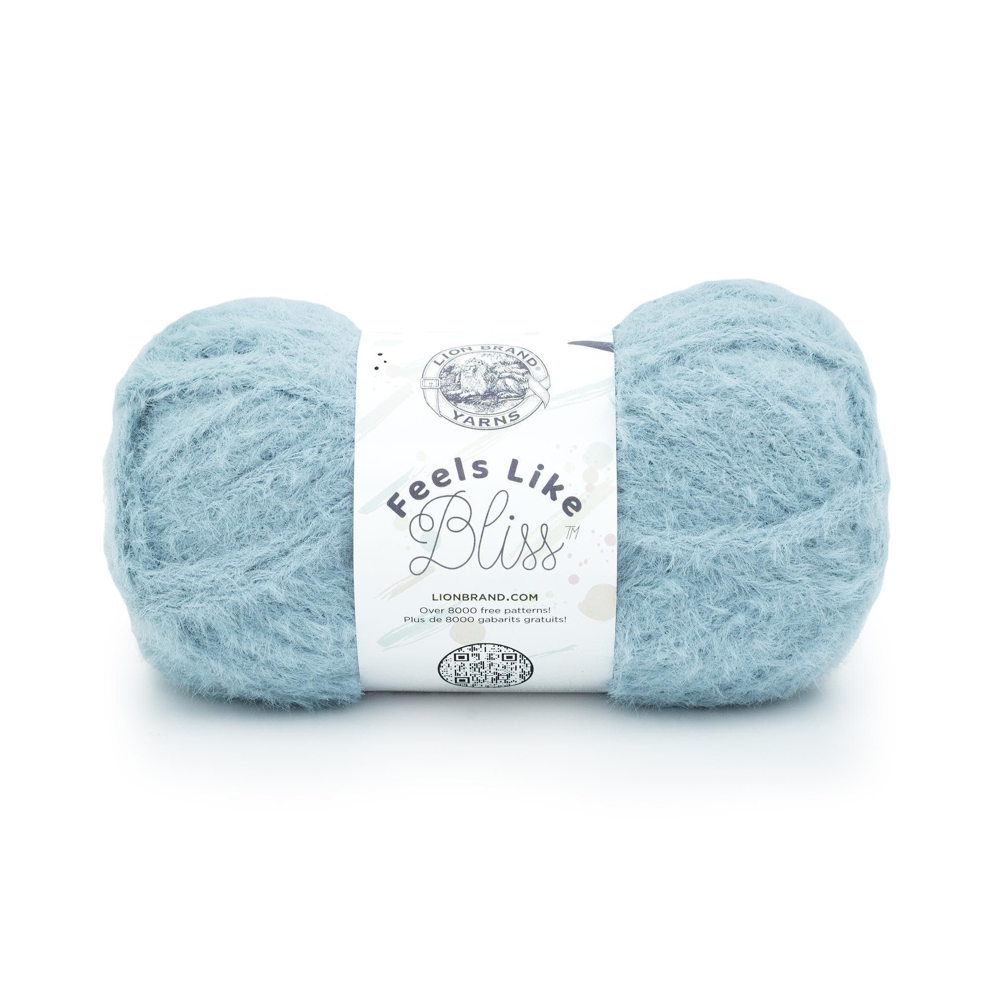 Feels Like Bliss, Bulky Yarn for Knitting, Aqua, 1 Pack
