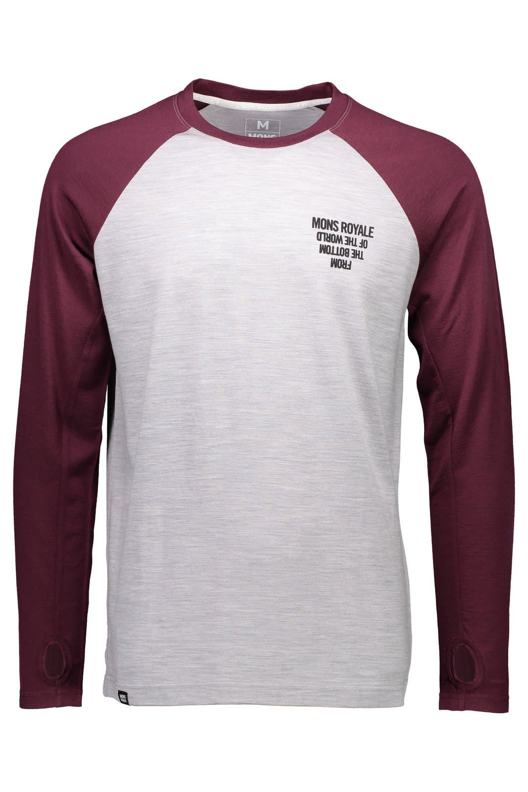 Mons Royale Men's Coreshot Raglan Ls Ftbotw Base Layer
