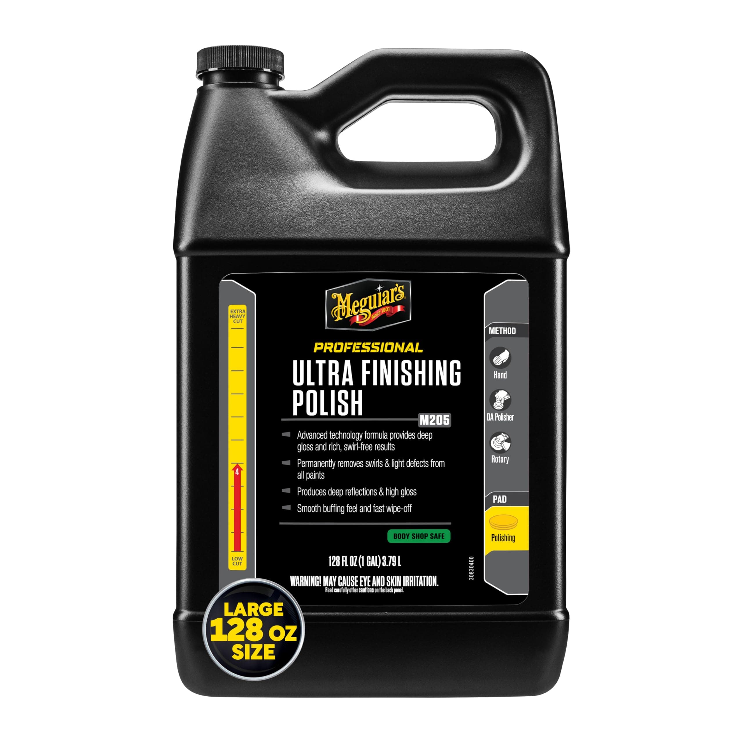 Mirror Glaze 205 Professional Ultra Finishing Car Polish 3.79L M20501