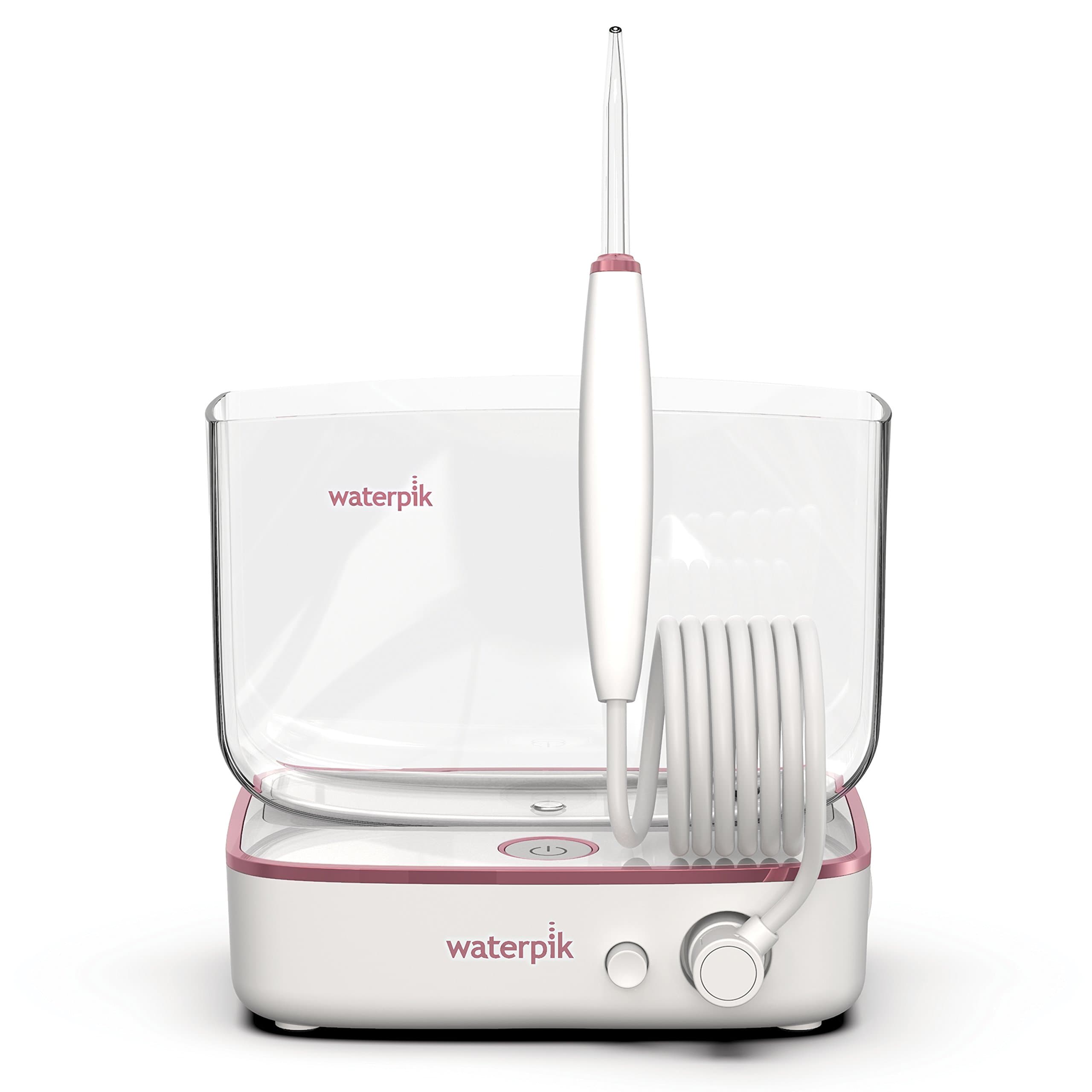 Waterpik Sidekick Portable Water Flosser for Travel & Home, White/Rose Gold