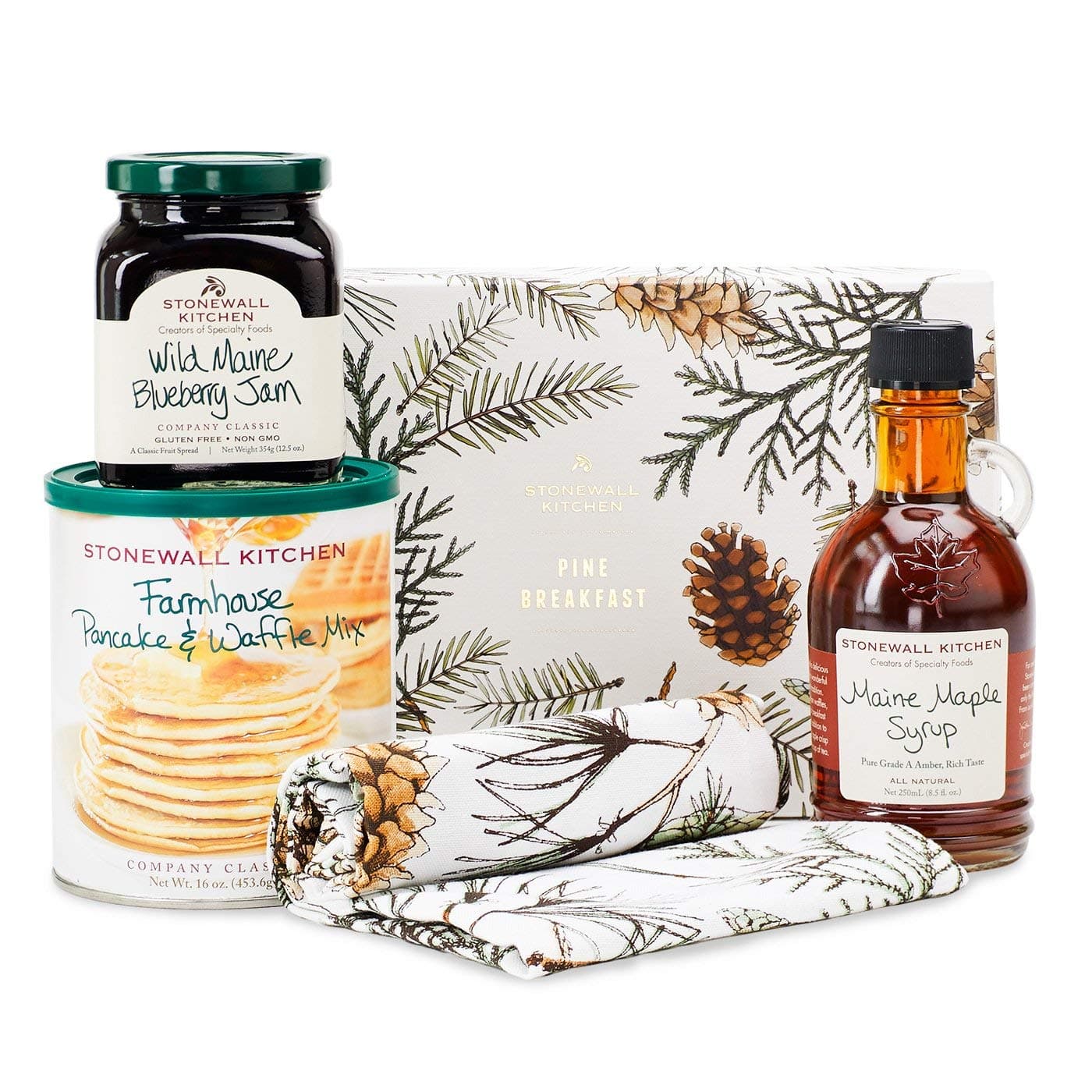 Pine Breakfast 4-Piece Gift Box