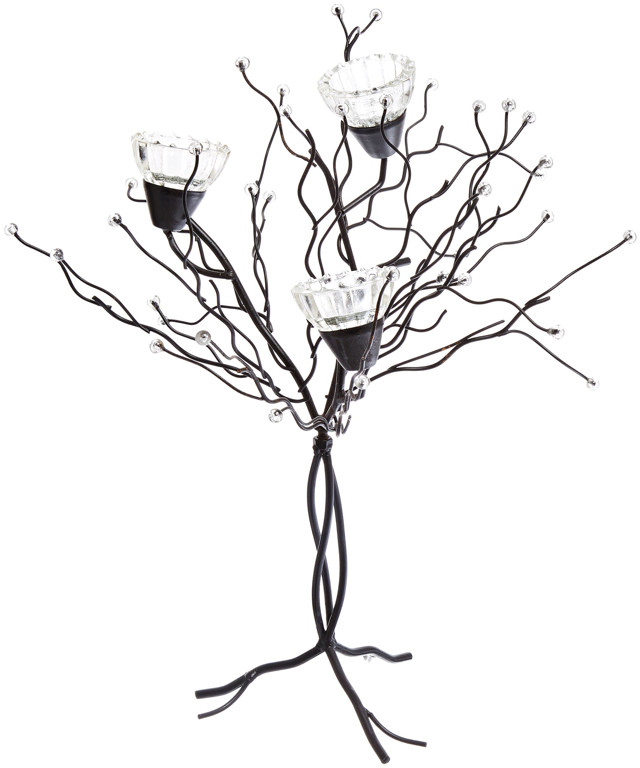 Galt International Metal Twig Candle Holder