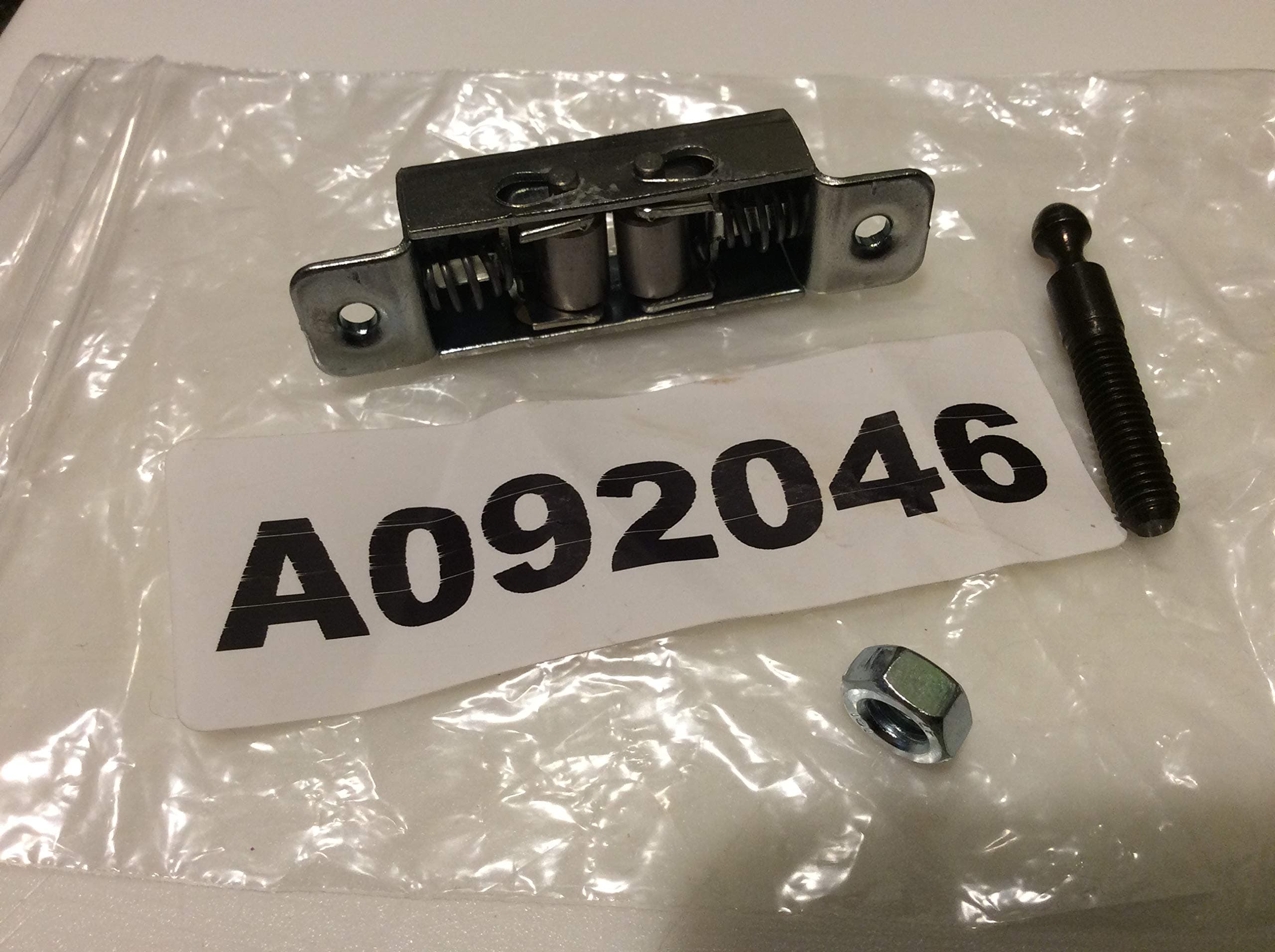 Rangemaster Door Catch kit, Latest Genuine Part A092046 with Stainless Steel Rollers