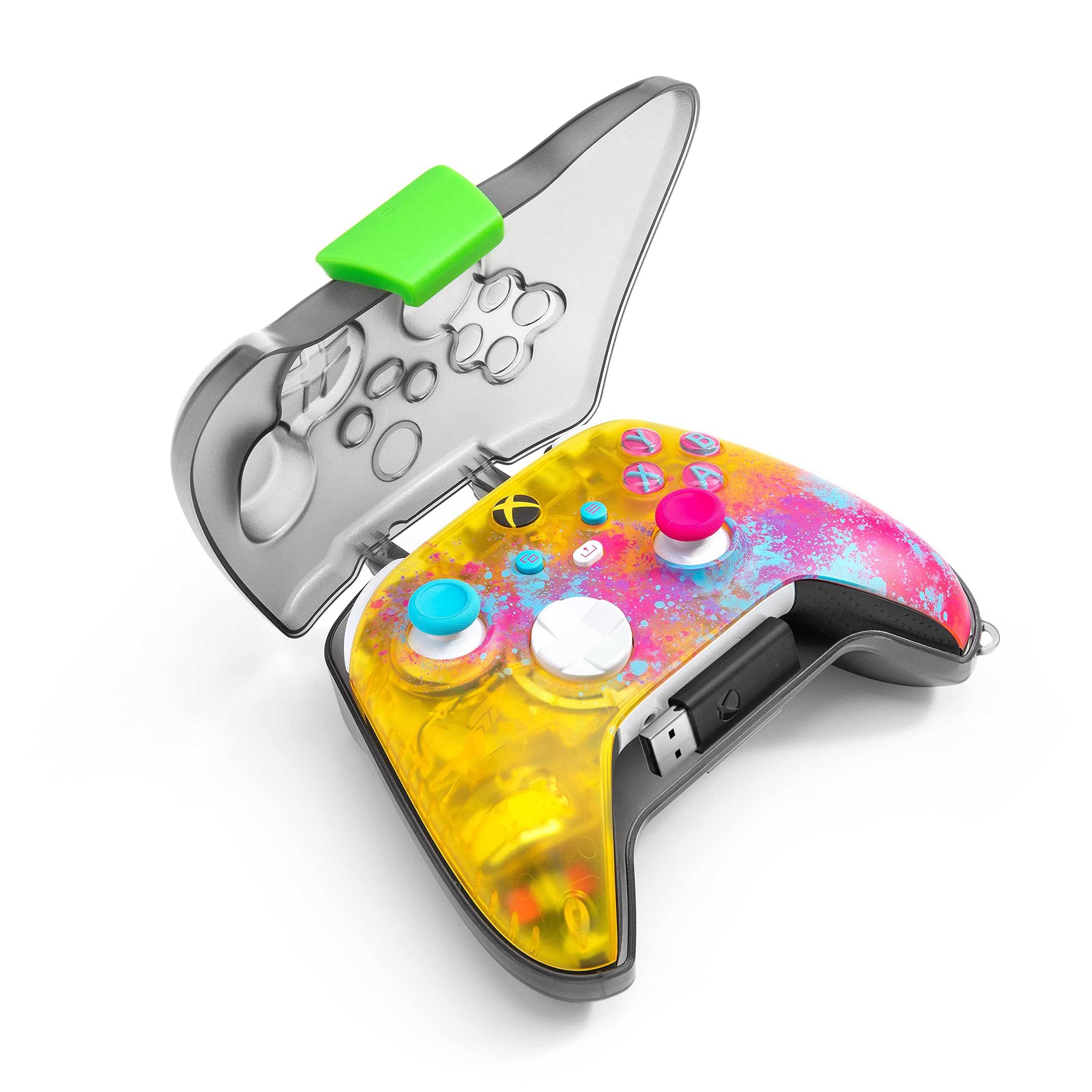 tomtoc Protective Case for Xbox Series X/S Controller, Hard Shell Joystick Protector for Microsoft Xbox Core Wireless Controller Remote, Dust-Resistant, Anti-scratch, Shock-proof Protection Cover