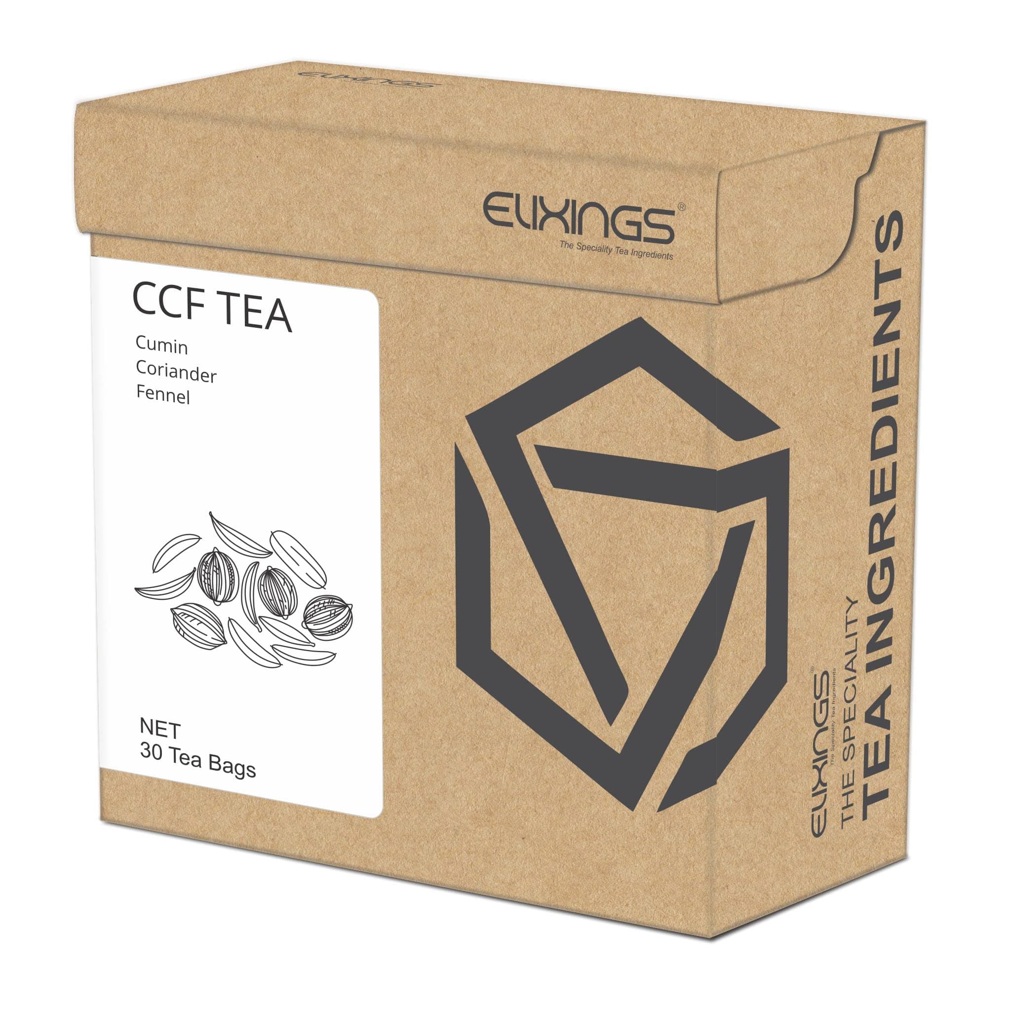 Merlion Naturals CCF Tea (Cumin, Coriander and Fennel Tea) - 30 Tea Bag