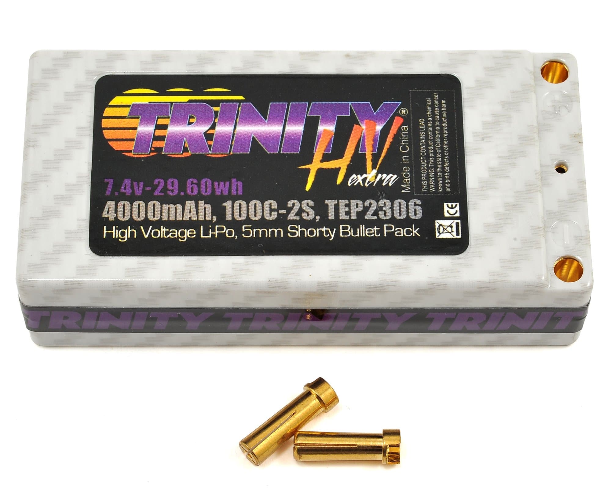 2S 7.4V 4000Mah 100C High Voltage Shorty Pack