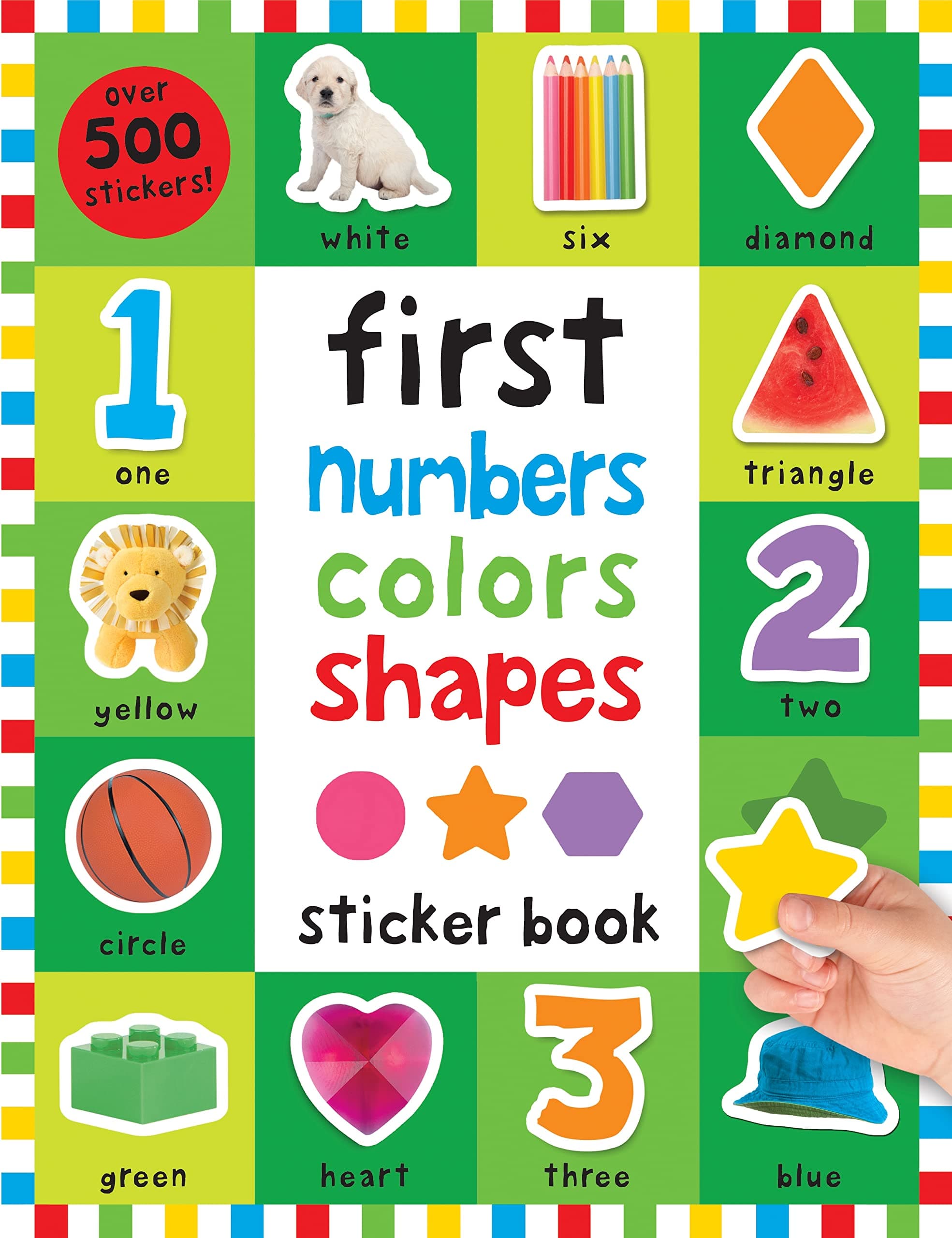 First 100 Stickers: Numbers, Colors, Shapes