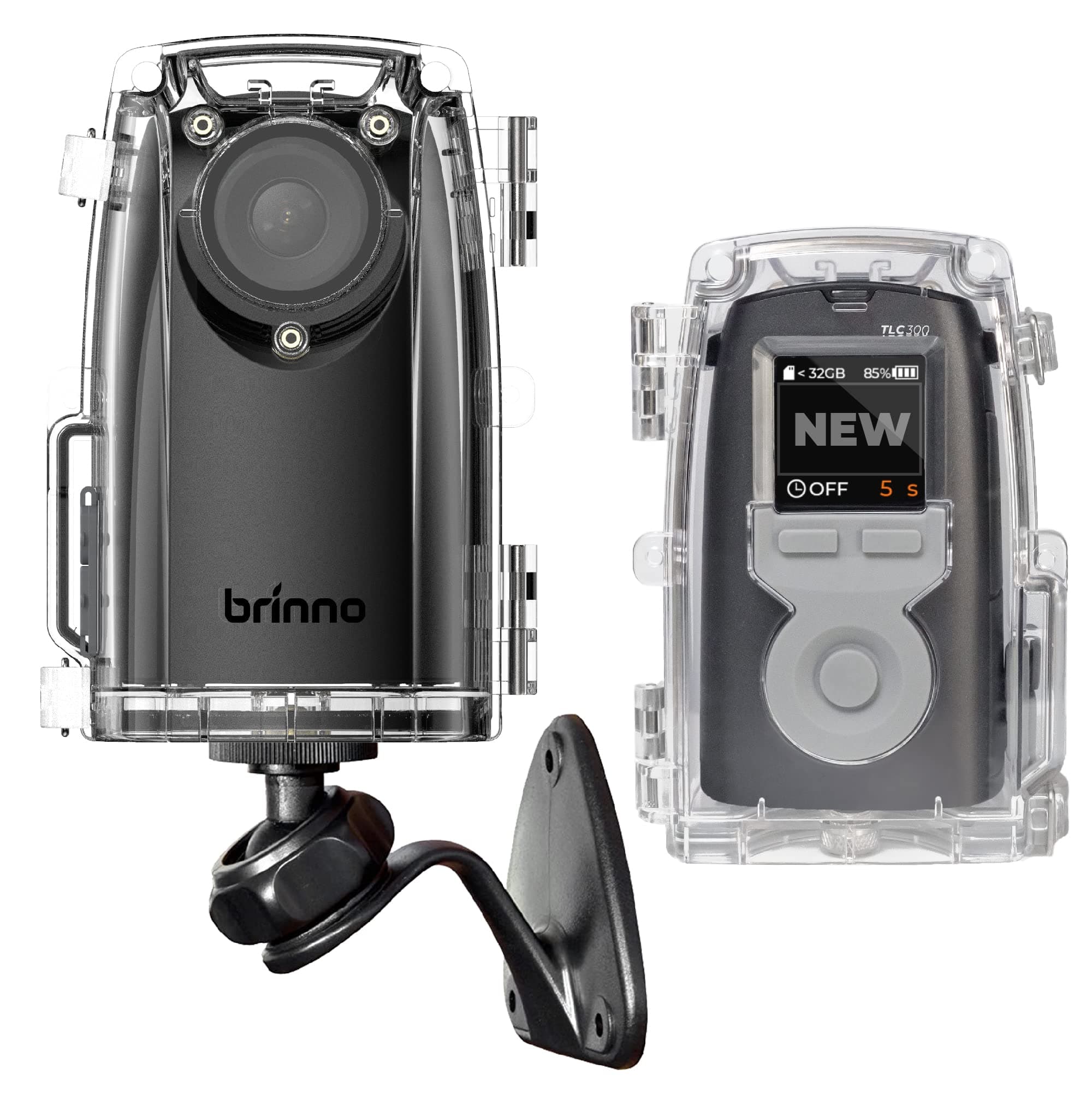 – Brinno BCC300-M Time Lapse Bundle, Outdoor Timelapse Recording, Long Battery Life, HDR FHD1080P, IPX4 Waterproof Housing, Wall Mount and LCD Screen
