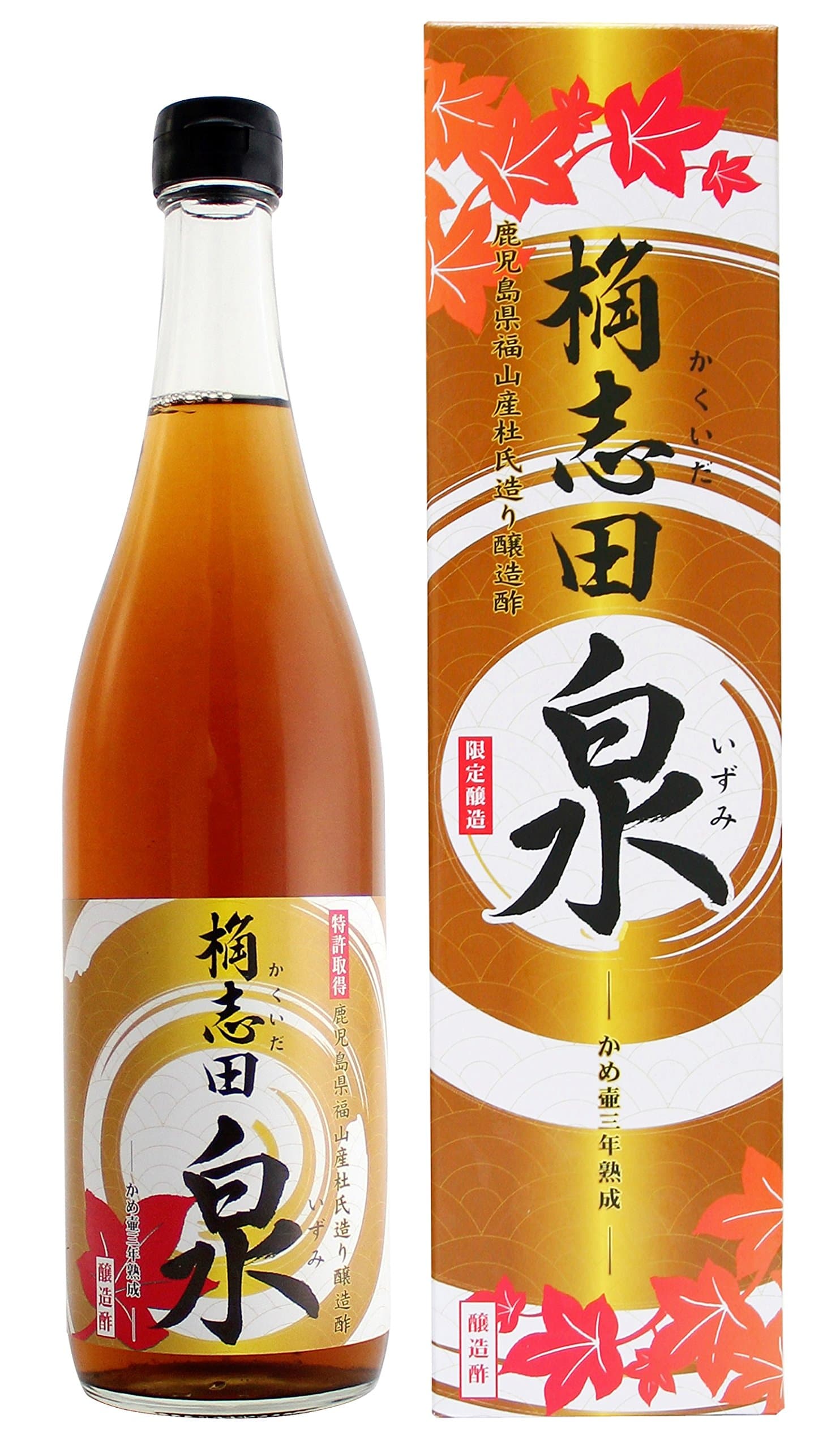 KAKUIDA Premium Black Vinegar Aged 3 Years 24.34 Fl, Oz (720 ml)