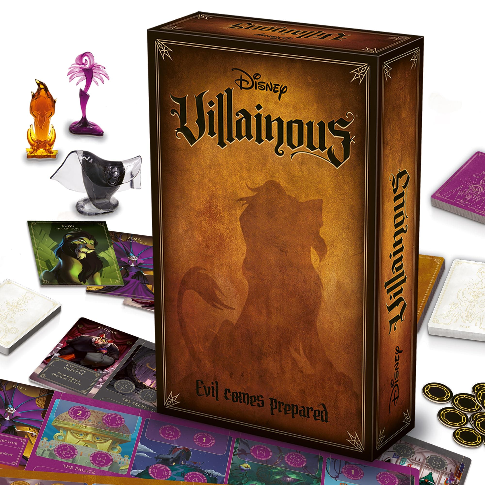 Ravensburger Disney Villainous - Evil Comes Prepared Strategy Board Game