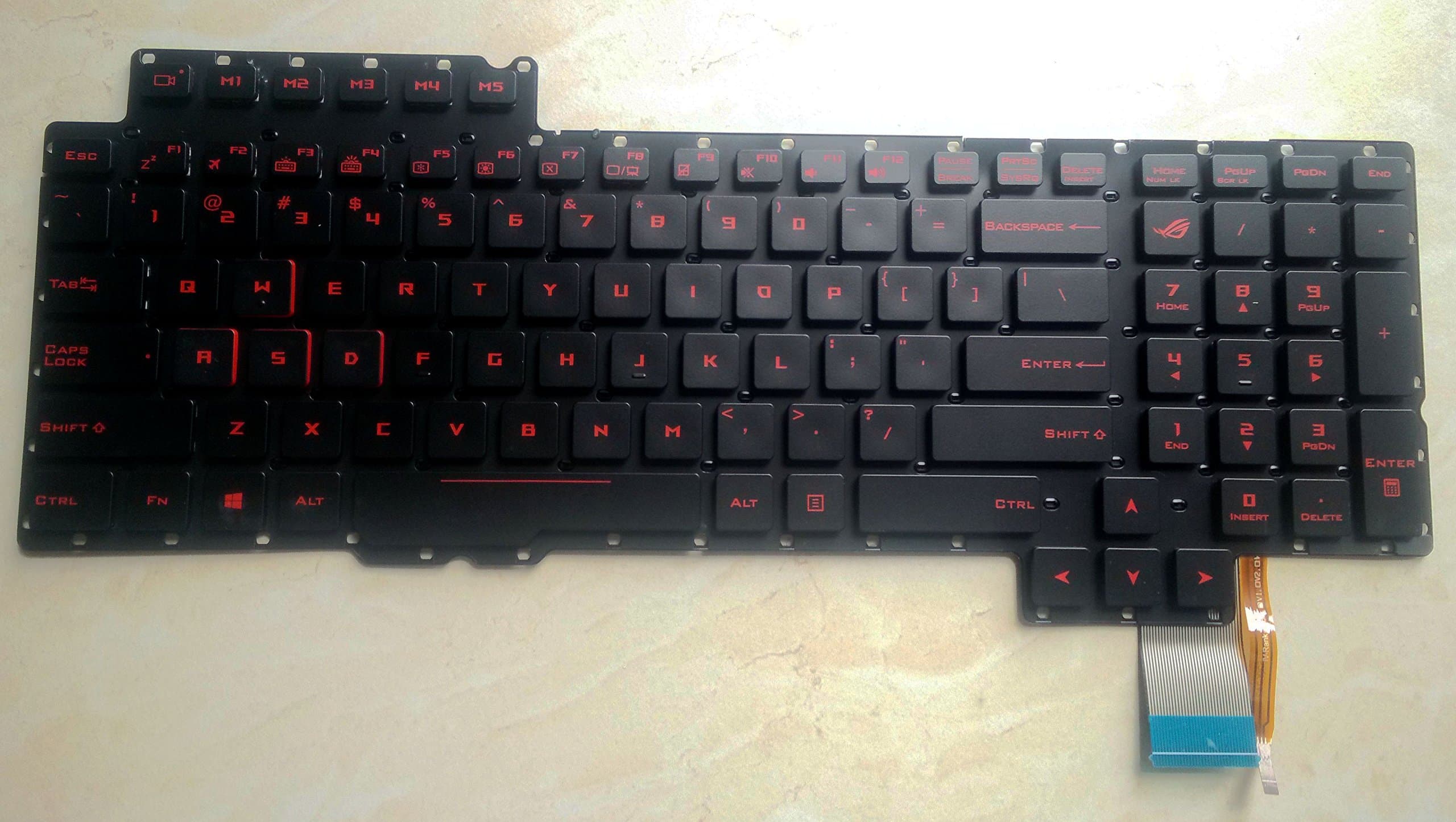 SZYJT New for Asus ROG G752 G752VT G752VL G752VY G752VS G752VS-XB72K G752VS-XB78K Gaming US Keyboard Backlit