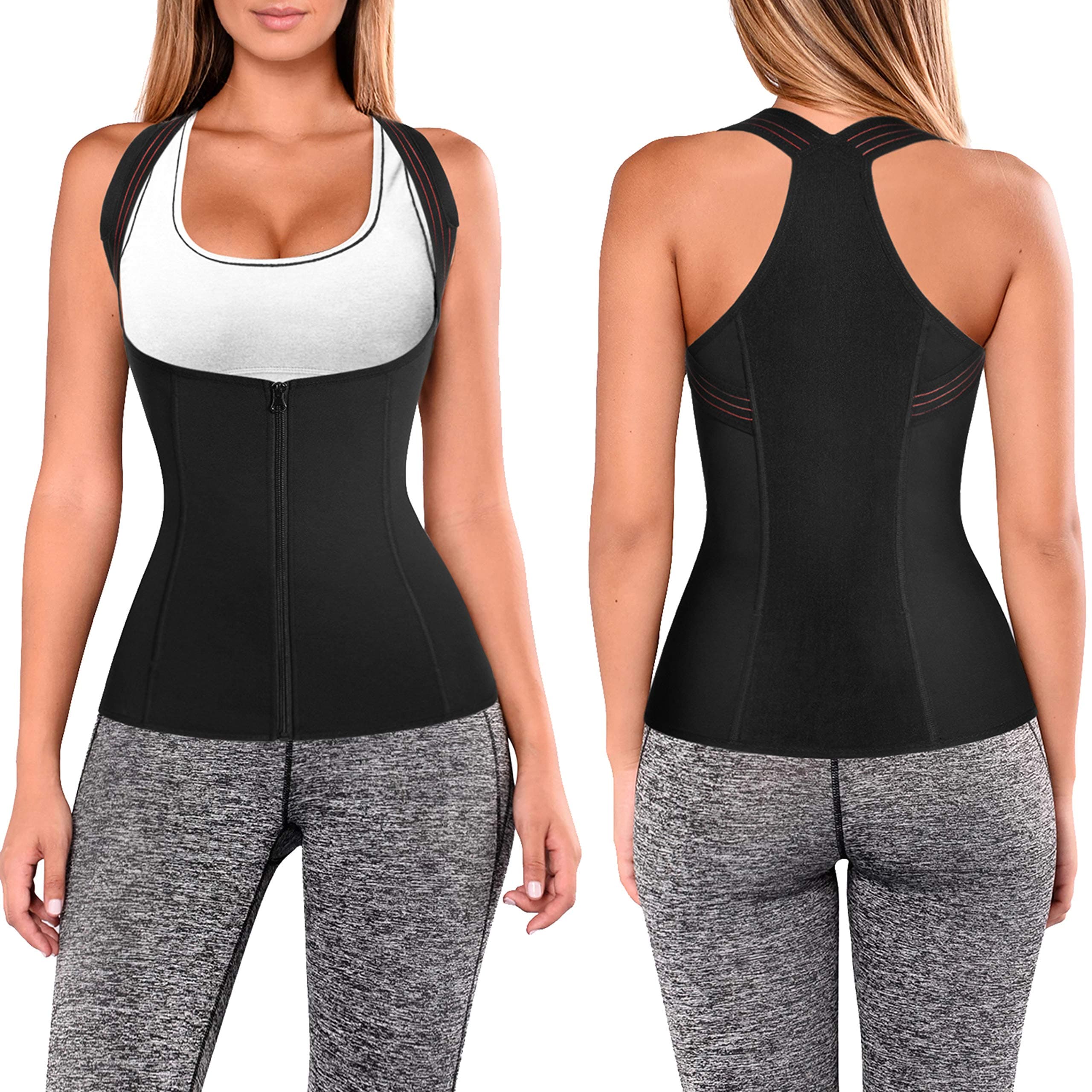 Women's Back Support Brace Posture Corrector Waist Trainer Corset Tummy Control Body Shaper for Spinal Neck Shoulder