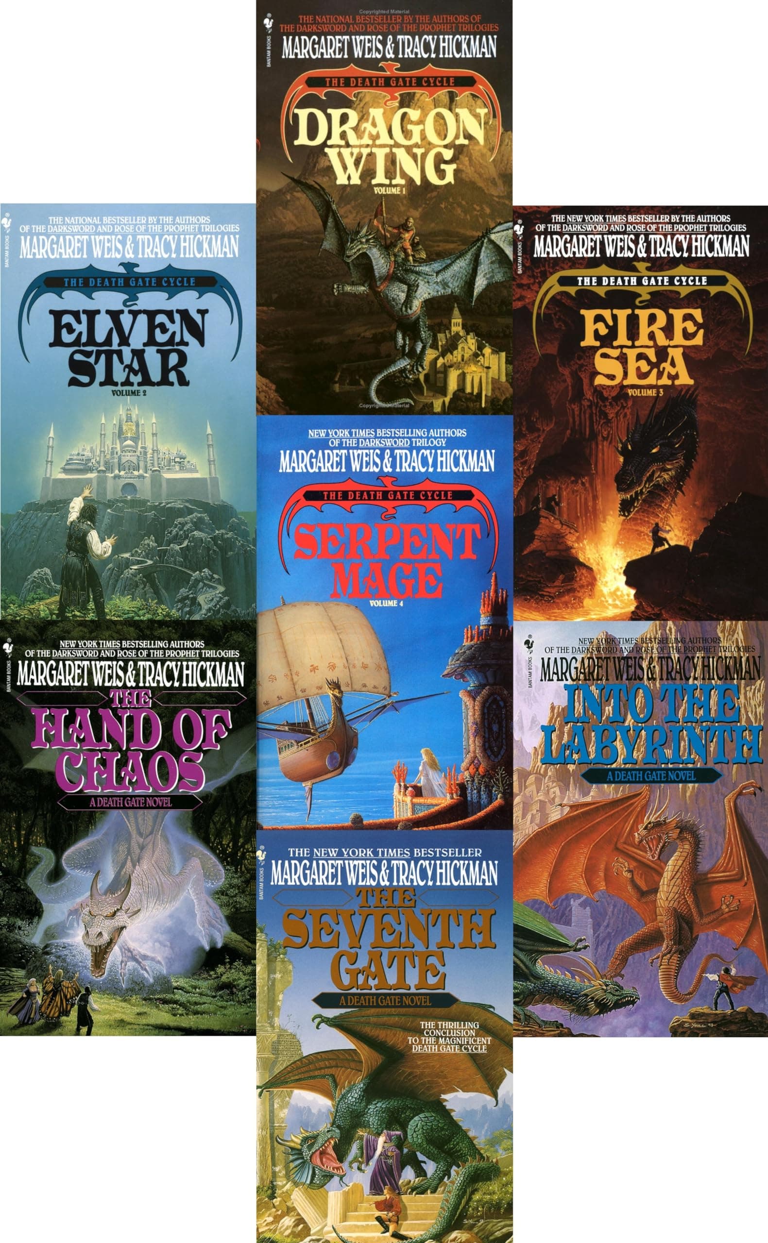 The Death Gate Cycle Complete Series Set ( 1- 7 )