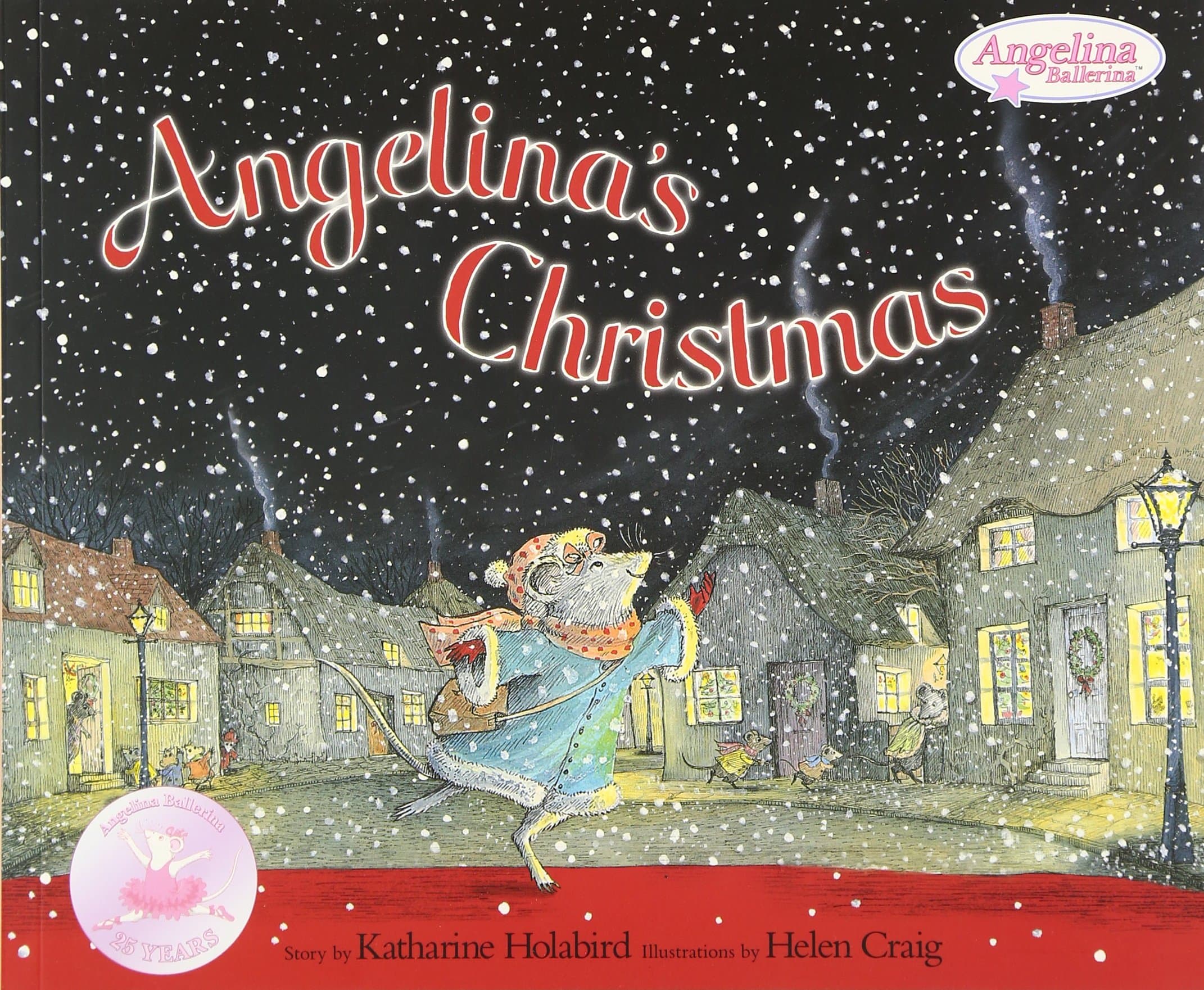 Angelina's Christmas (Angelina Ballerina) Paperback – September 11, 2008