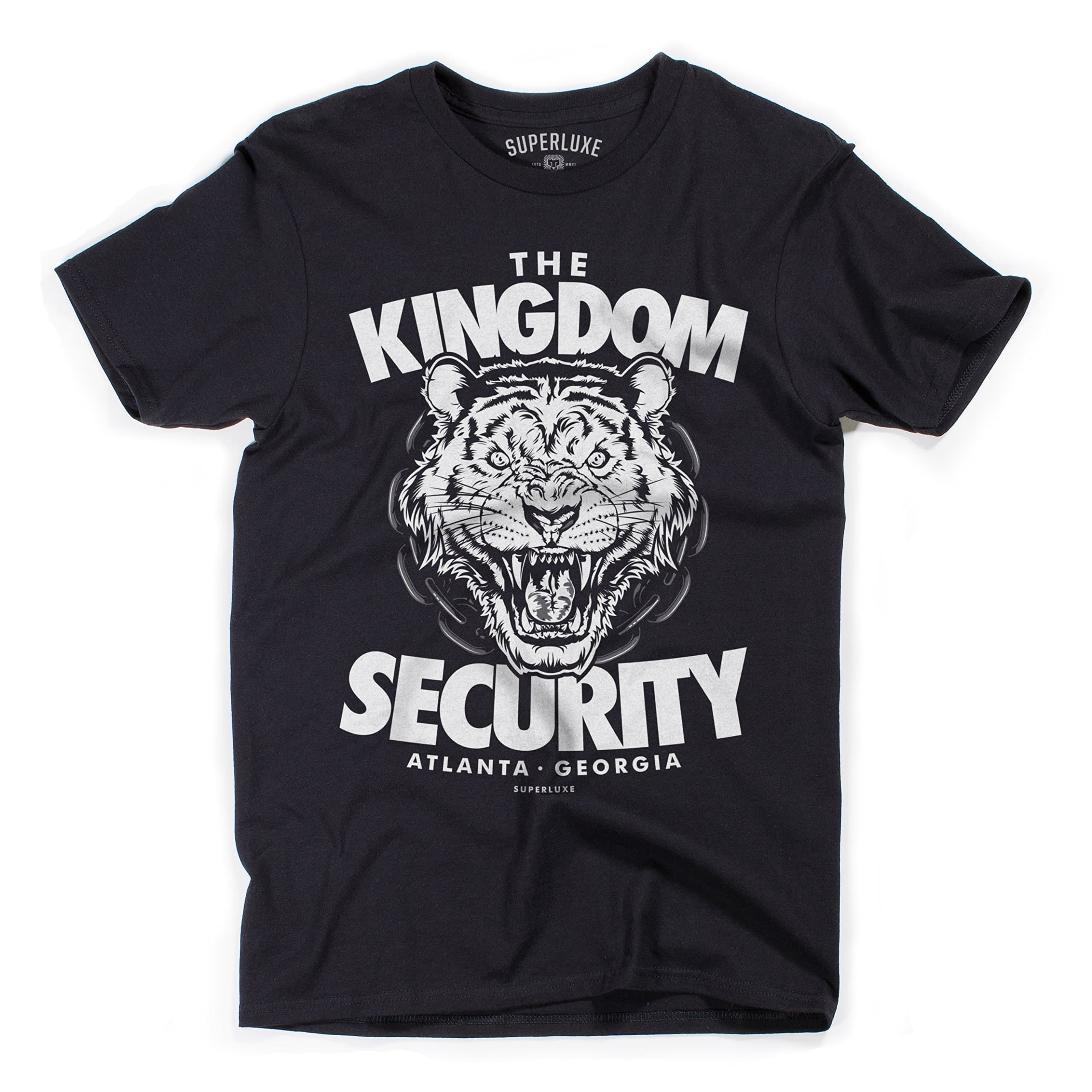 Mens The Kingdom Security King Ezekiel Shiva Tiger T-Shirt