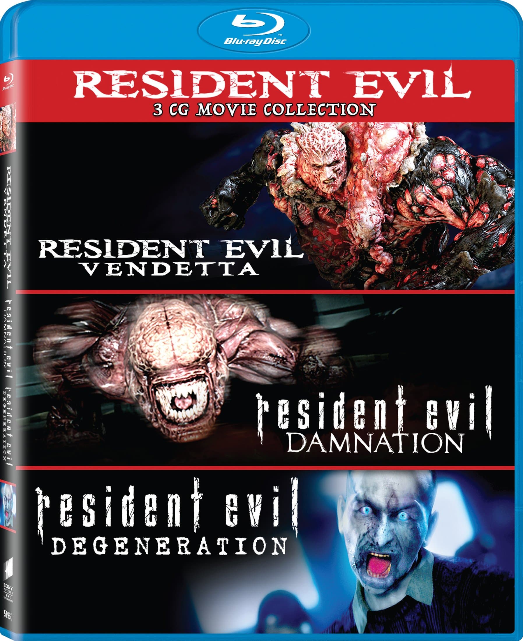 Resident Evil: Damnation / Resident Evil: Degeneration / Resident Evil: Vendetta