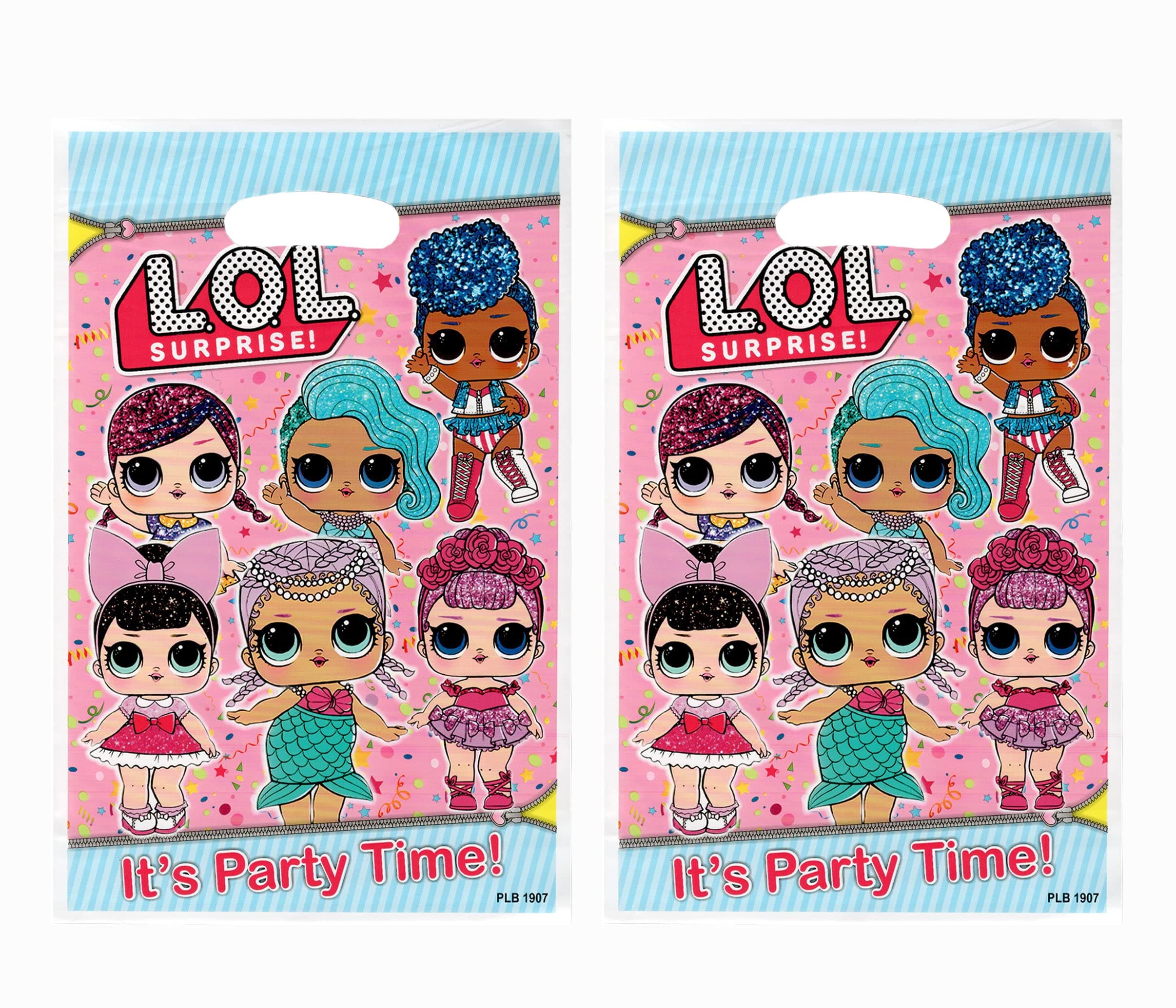 ADILAIDUN 30pcs Children Birthday Party Gift Bags Candy Bags Goody Bags Children Birthday Party Supplies Decorations (Bags30pcs)