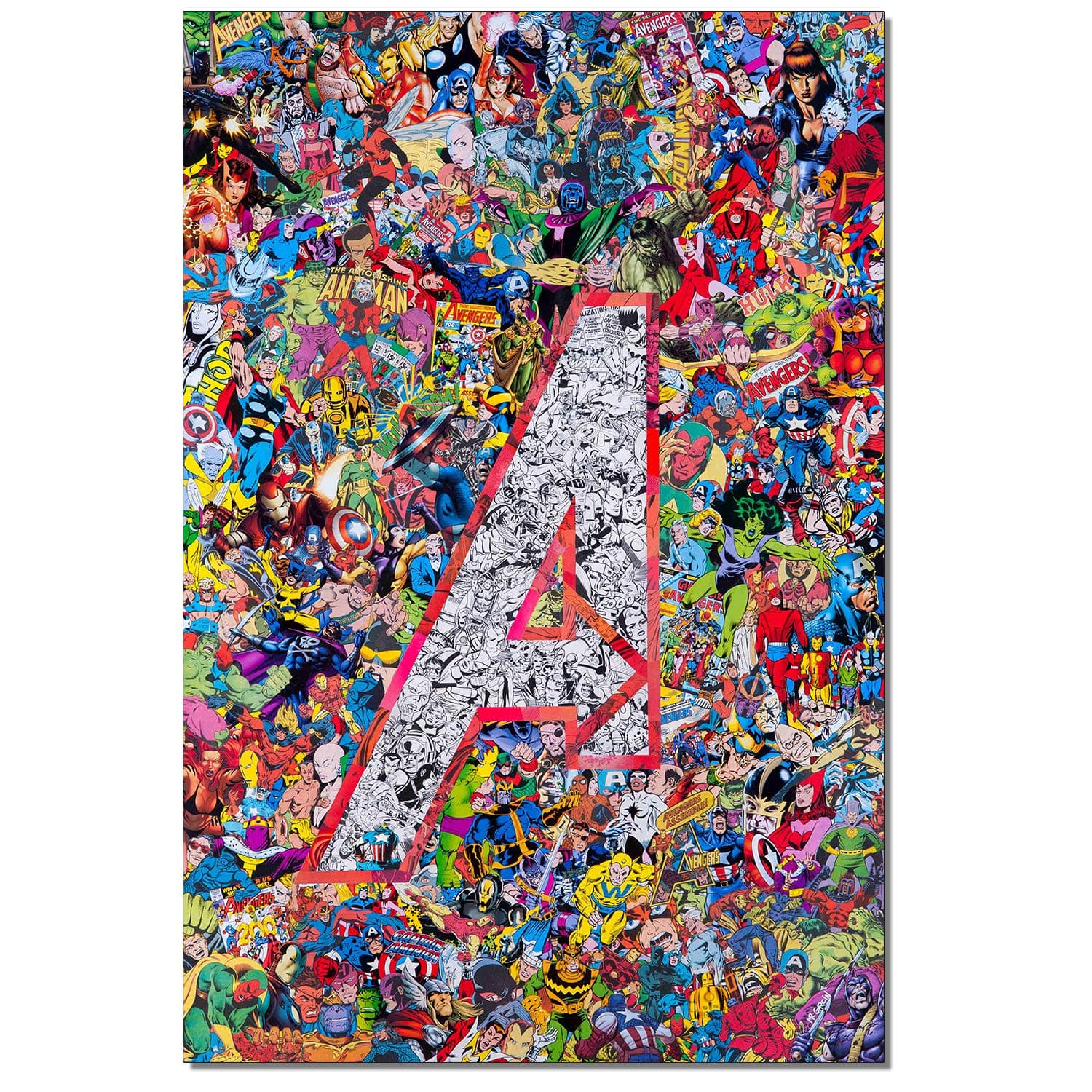 VEIWO Superhero Poster Marvel Comics Super Hero Prints Posters for Kids Boys Men Bedroom Walls Art Decor,Unframed,18 x 24 In (Marvel Superhero A)