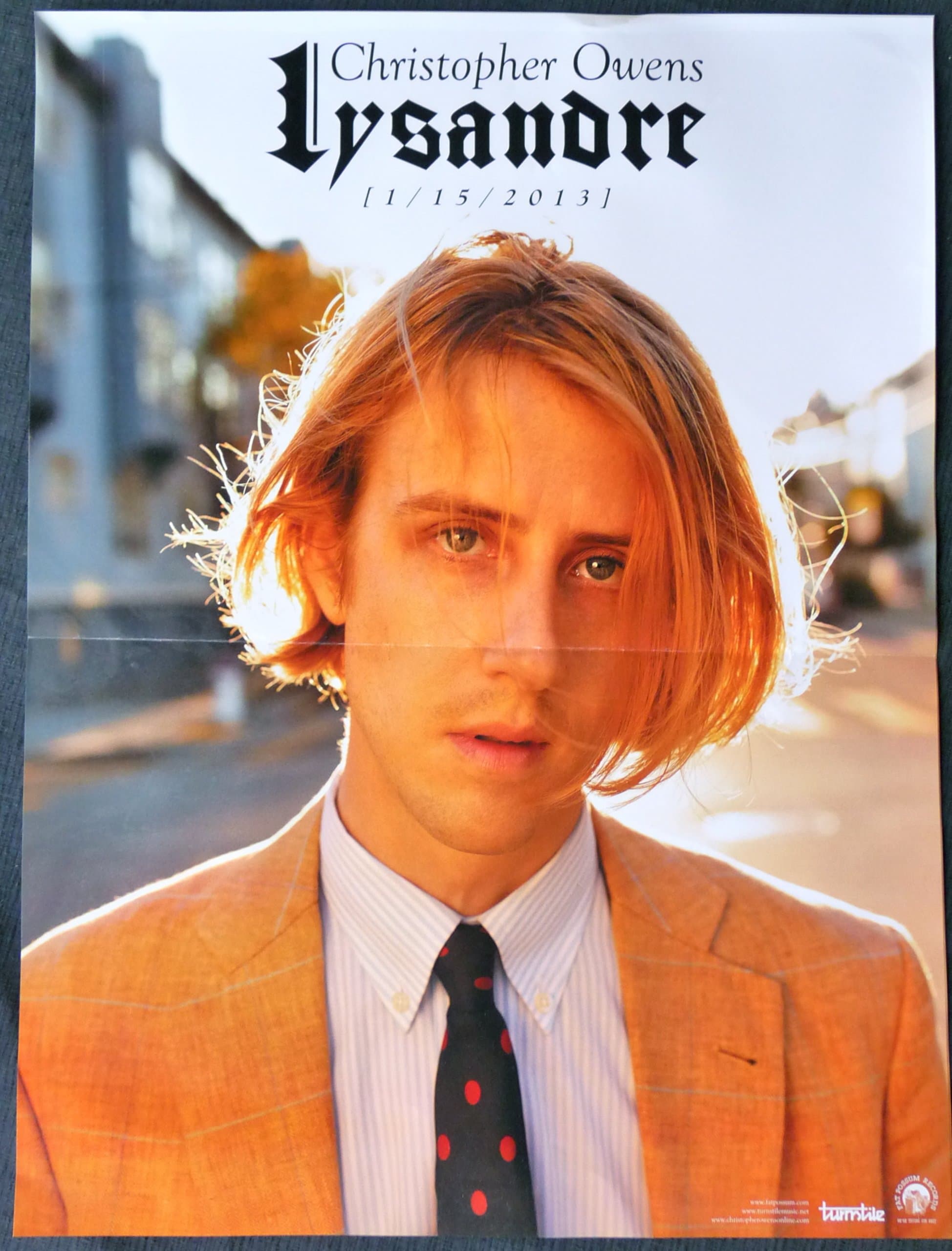 Christopher Owens (Girls - Lysandre - Advertising Poster - 18"x24"