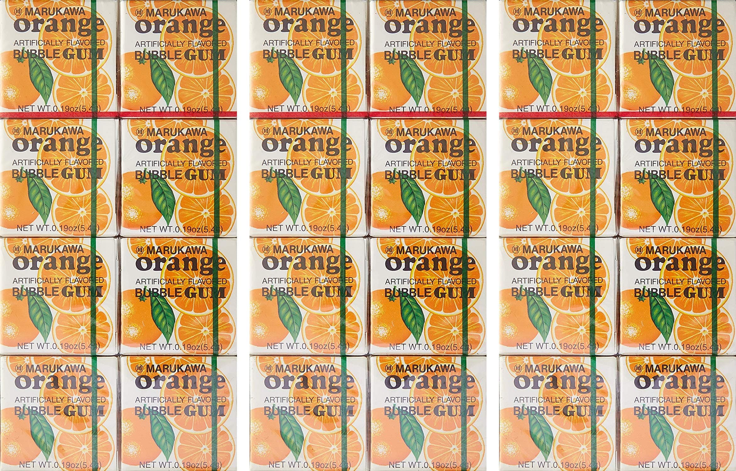 Bubble Gum Orange 1.52oz (3 Pack)