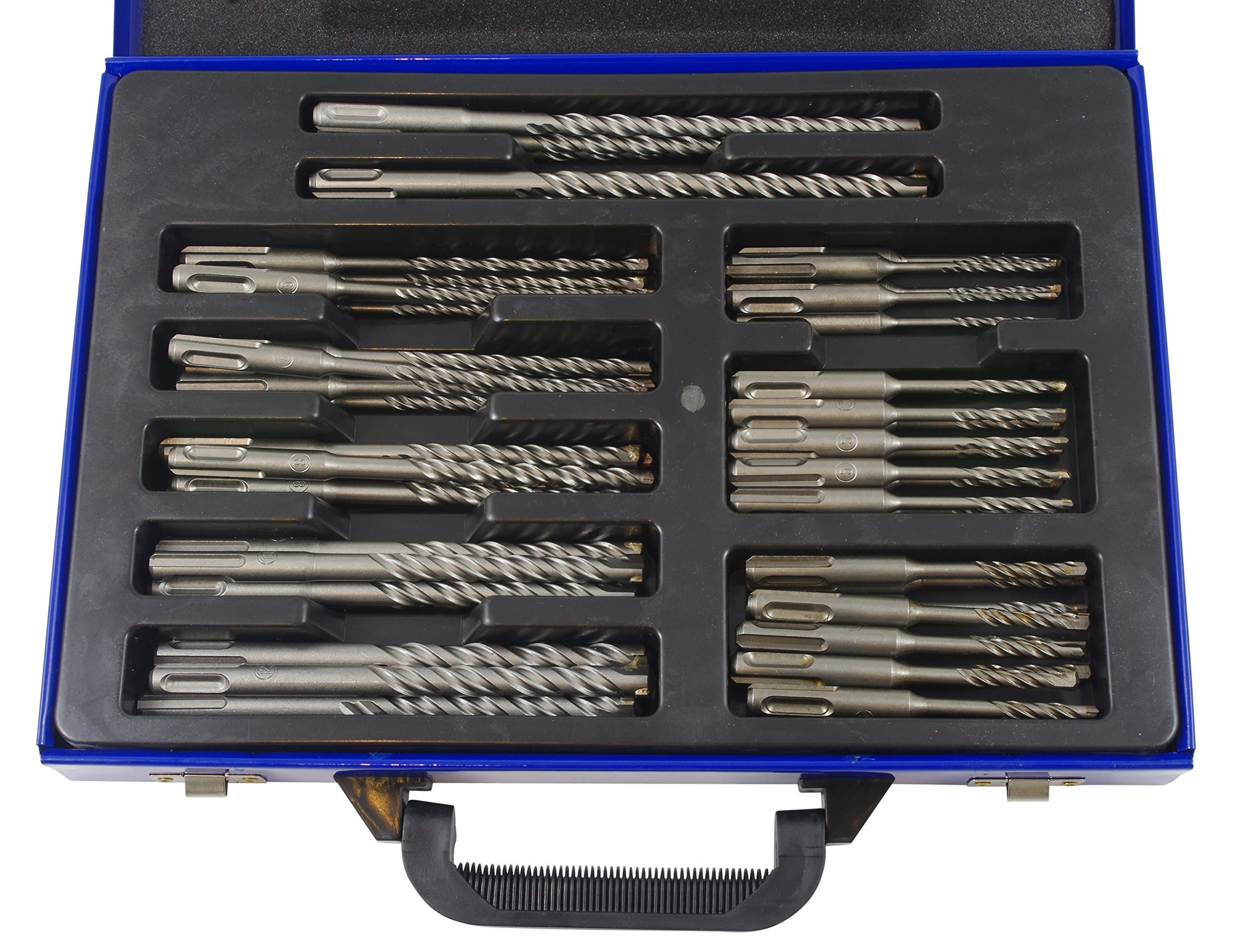 Carbide Drill Bit Set Sds Plus Masonry Drill Bit Set 56 Piece Masonry Drill Bit 4-12 mm