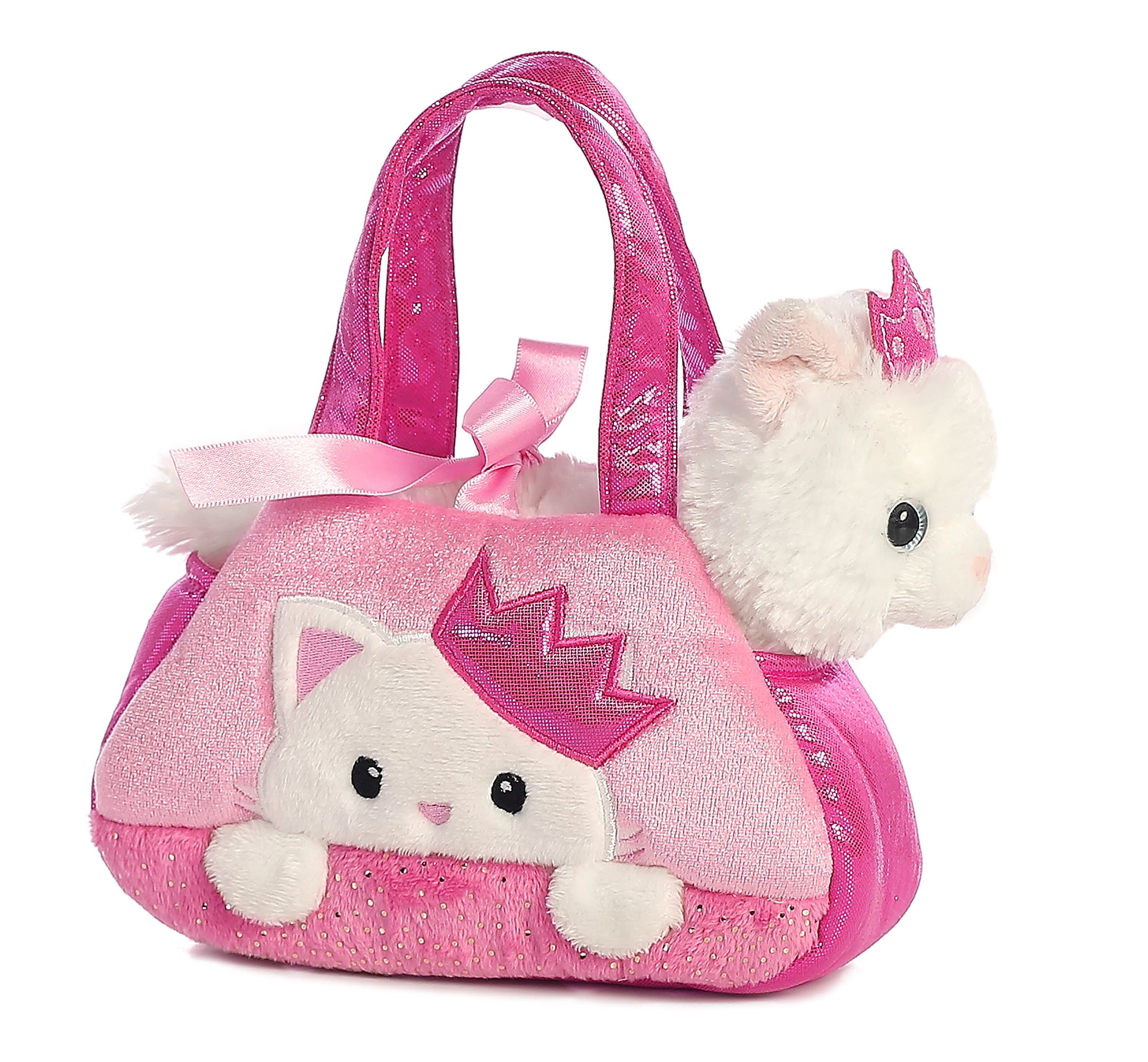 Aurora World Fancy Pals Pet Carrier, Peek-A-Boo Princess Kitty