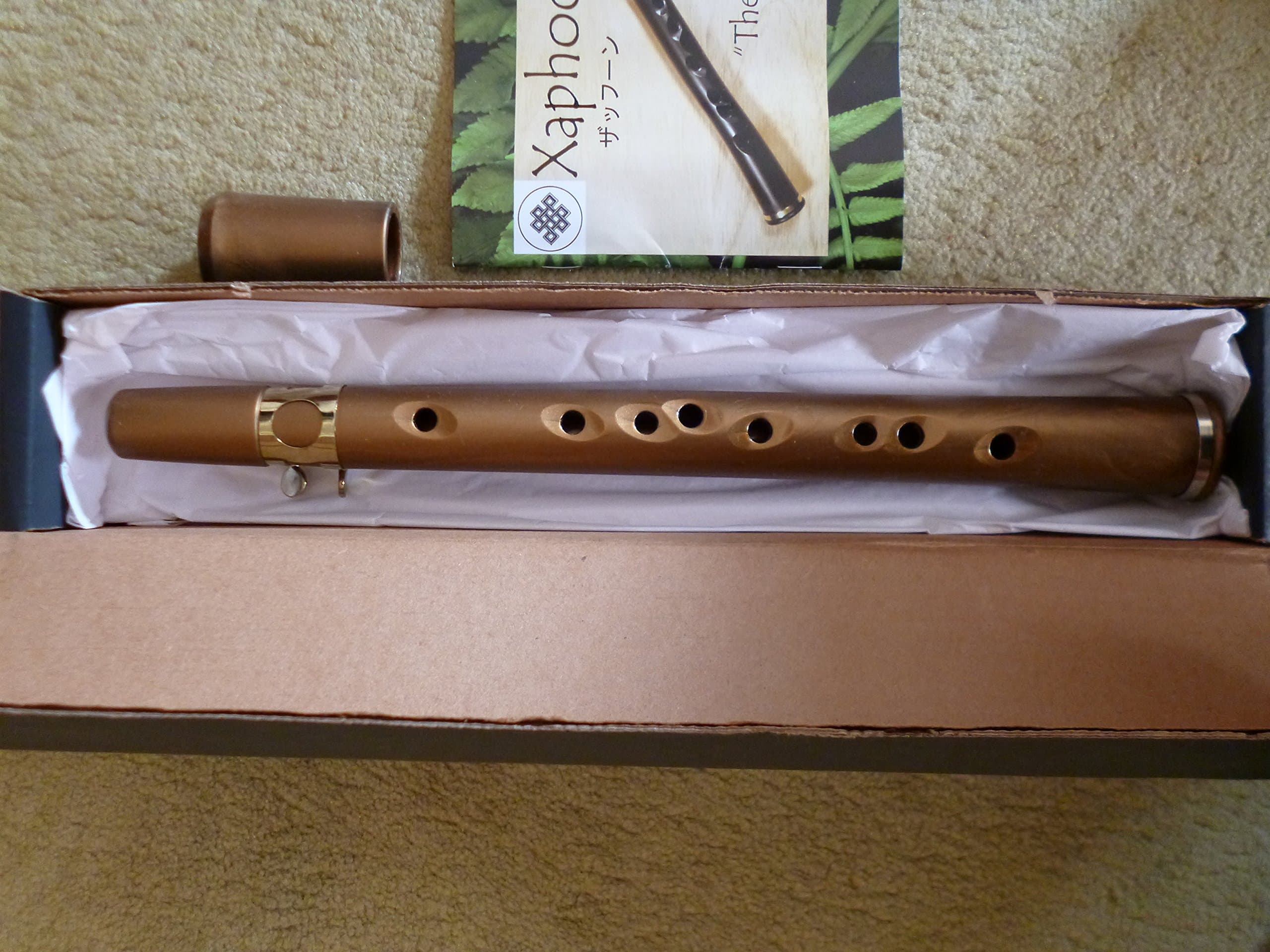 Maui Xaphoon Pocket Sax - Antique Gold