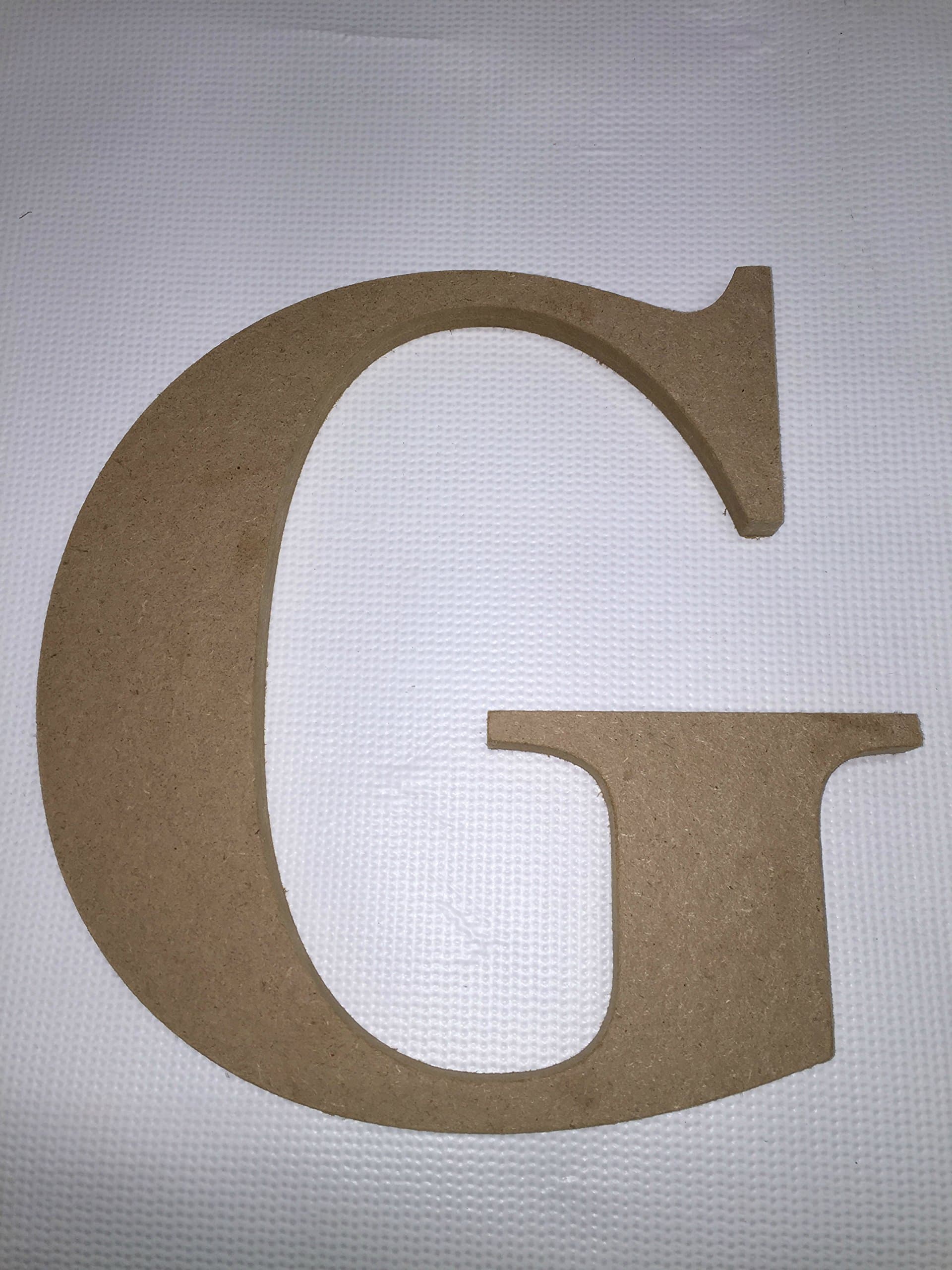 Wooden Wall Letter Hanging Initials Letters (G)