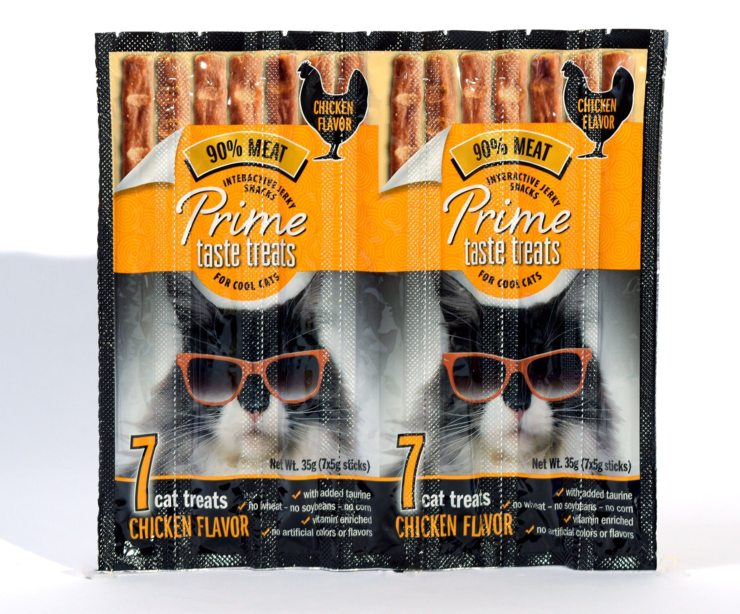 Prime Taste TreatsChicken Jerky Treat For Cats, 35G